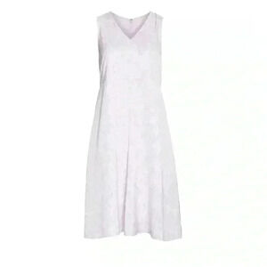 NWT Nordstrom Signature Floral Silk A-Line Midi Dress Size 18 Spring Romantic